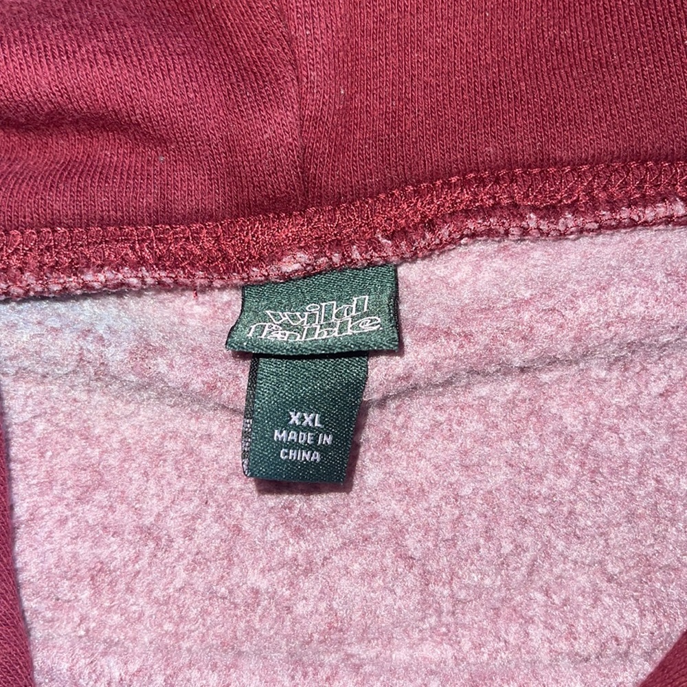 New York rolled hem oversized cropped hoodie - Picture 3 of 7